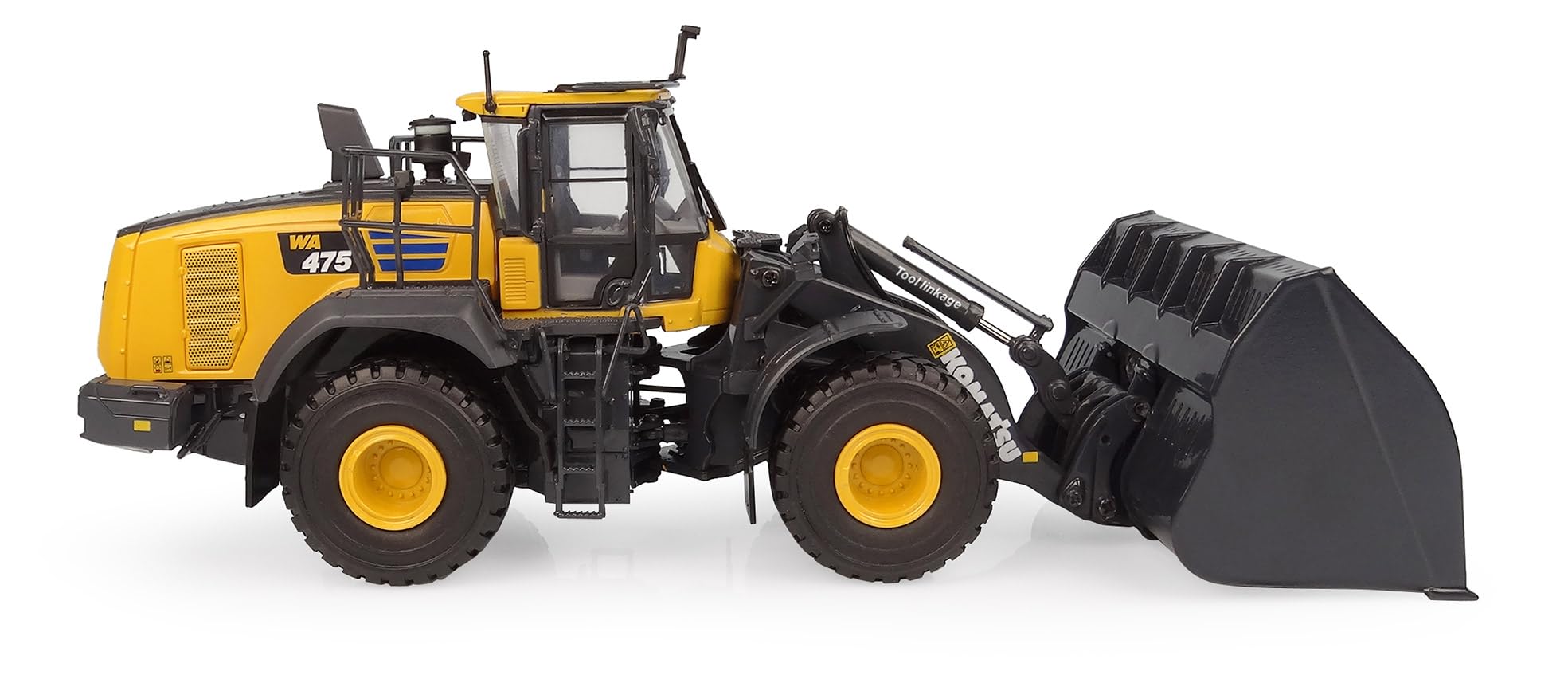 Chargeuse Komatsu WA475-10 avec Godet à déversement Haut