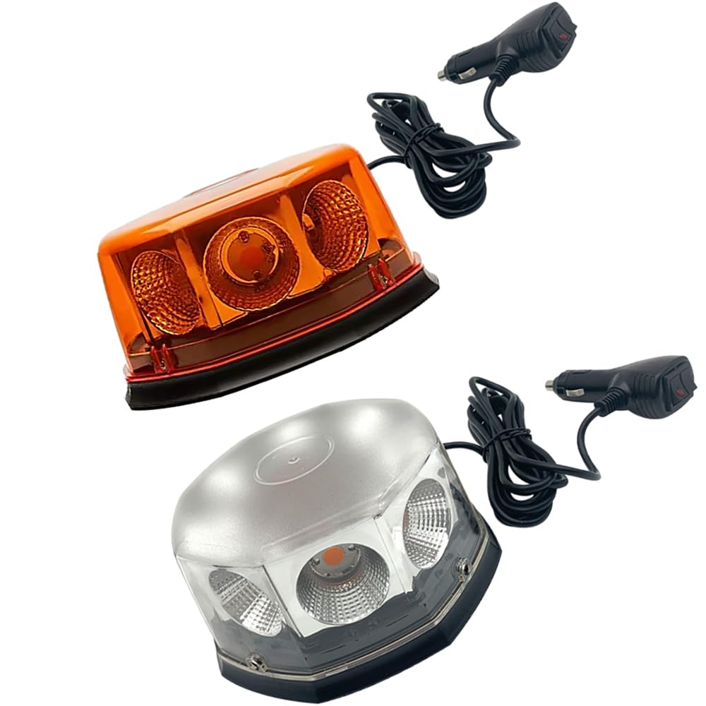 Baceyong Luce di avvertimento del faro di emergenza stroboscopico, COB sul tetto, alta emergenza, avviso di sicurezza, barra luminosa della polizia stroboscopica a LED lampeggiante
