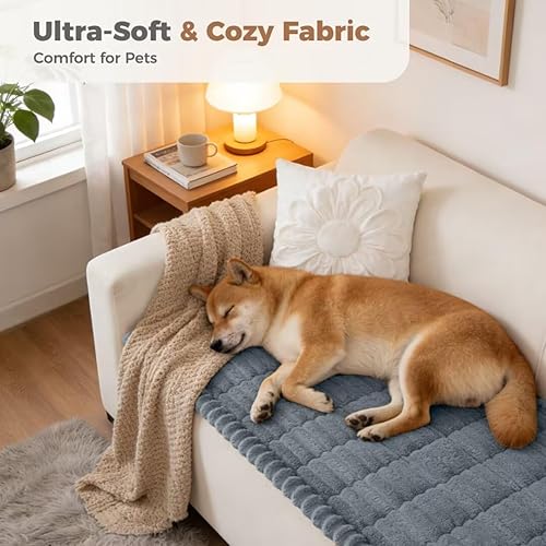 Miniatura 3 de Fundas de sofá para perros, funda de sofá lavable para mascotas, fundas de sofá para sofá de cojines apto para mascotas, funda antideslizante para