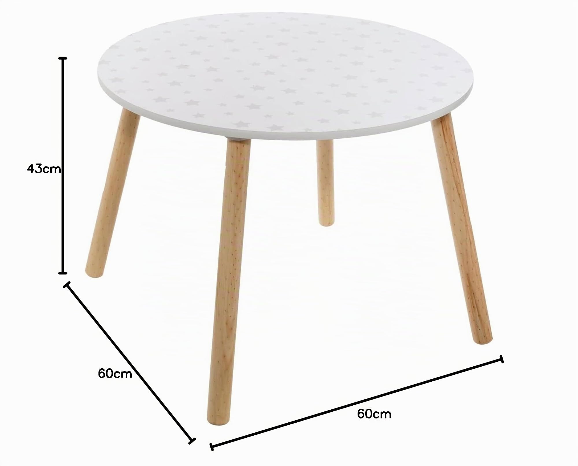 Atmosphera - Mesa Infantil «Douceur» con Motivos