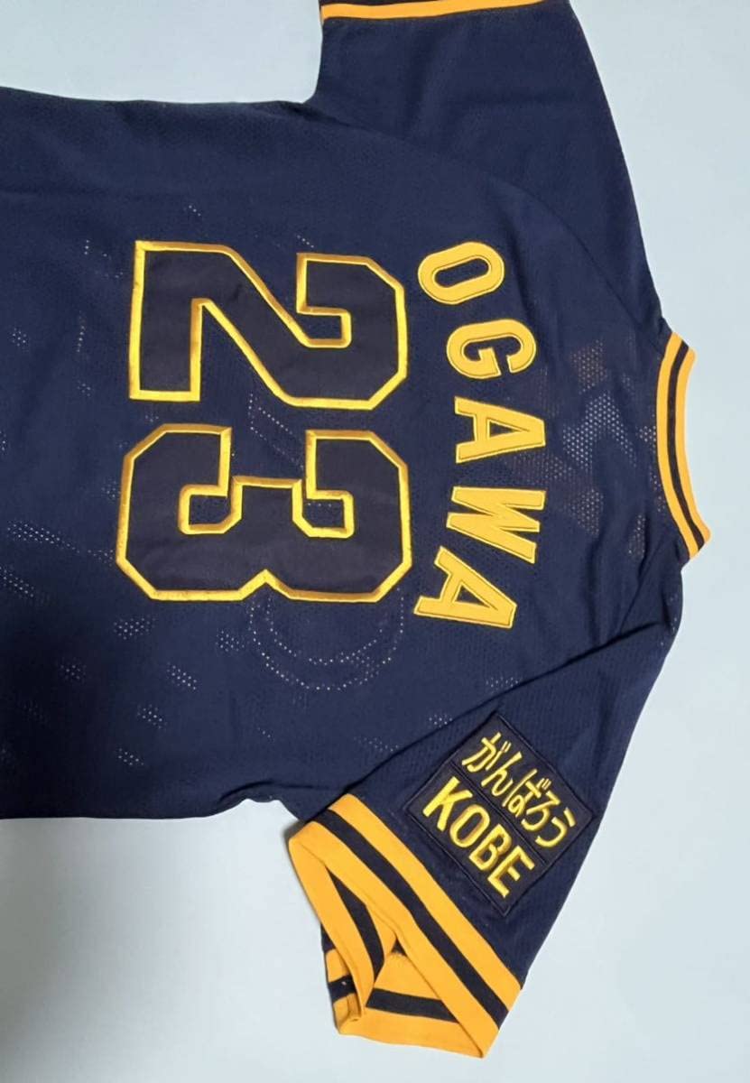 オリックス　ブルーウェーブ　小川博文　刺繍ユニフォーム Amazon.co.jp: オリックスブルーウェーブ 小川博文選手