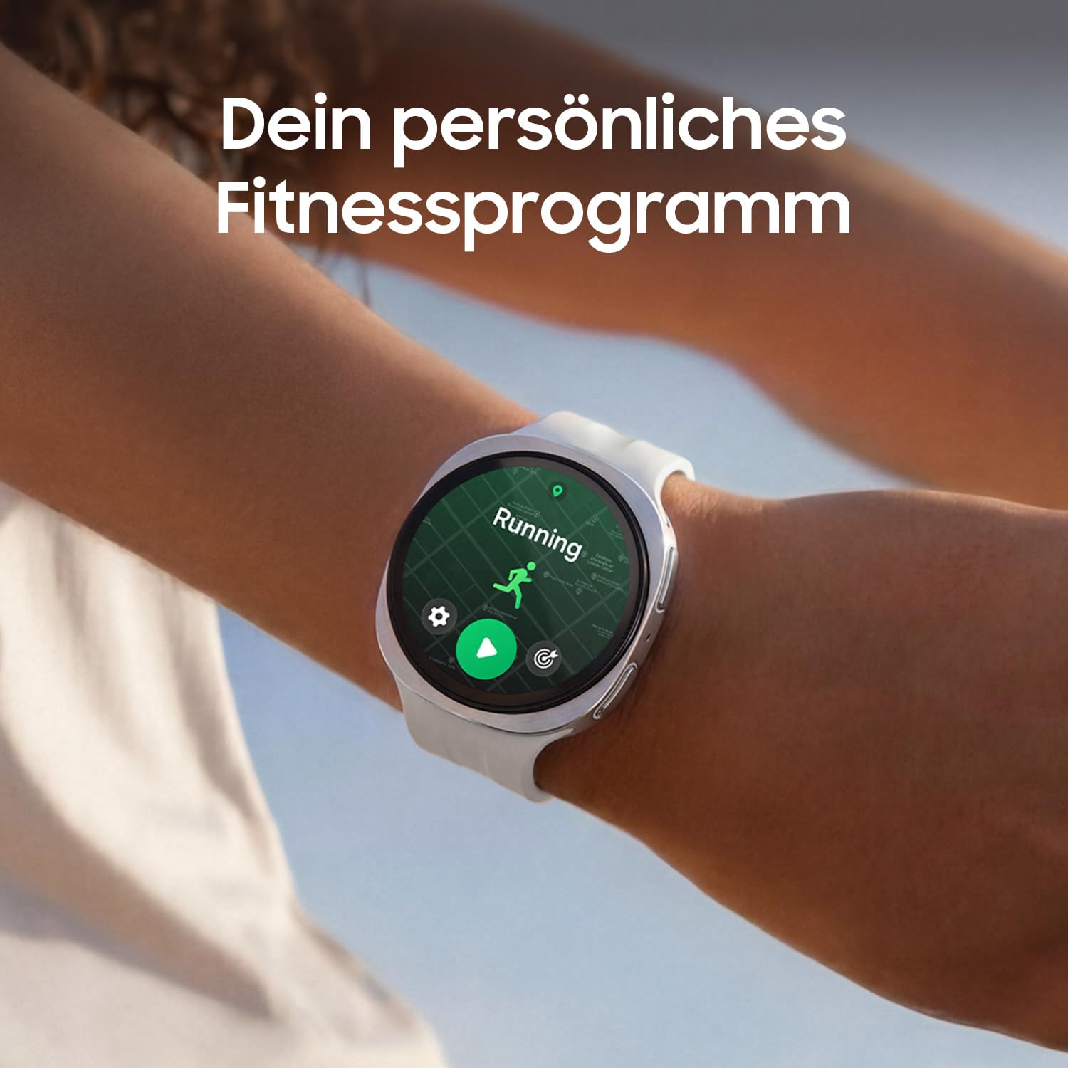 Samsung Galaxy Watch9 AI Smartwatch 40mm, Minimalistisches Design, Cream | Snapdragon Wear Elite, Bluetooth, 390 mAh Akku, Schlaf-/Gesundheits-Coach, 3 Jahre Herstellergarantie [Exklusiv auf Amazon]