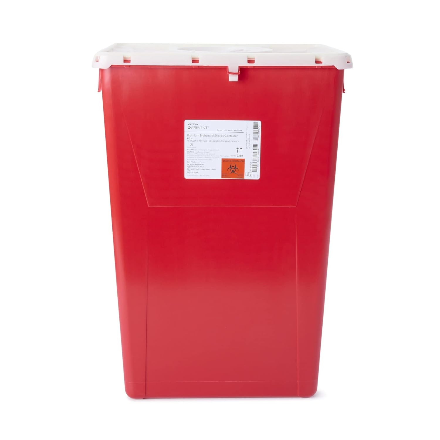 McKesson Prevent Premium Biohazard Sharps Container