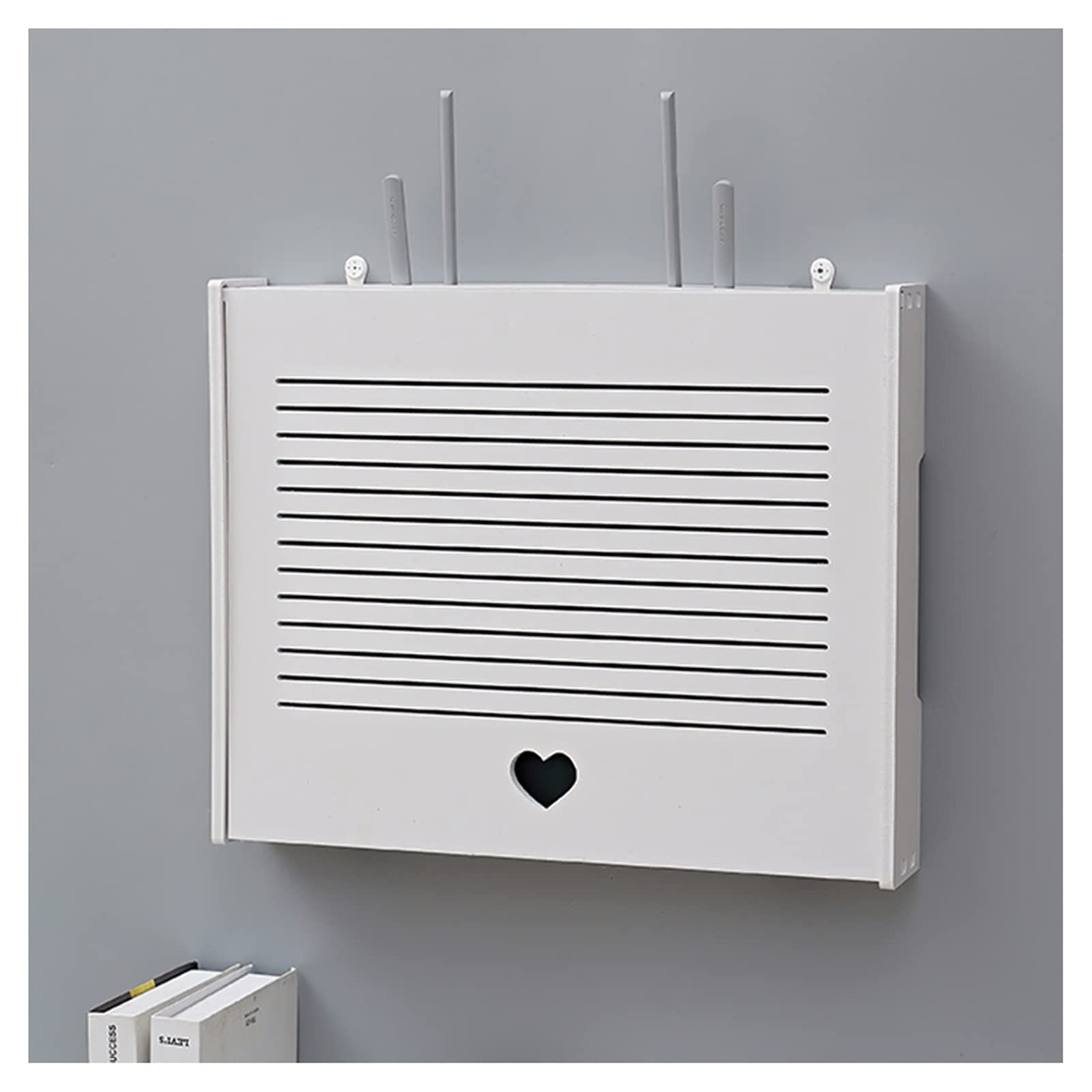 Boîte de rangement murale pour routeur WiFi pour optimiser l'espace du salon