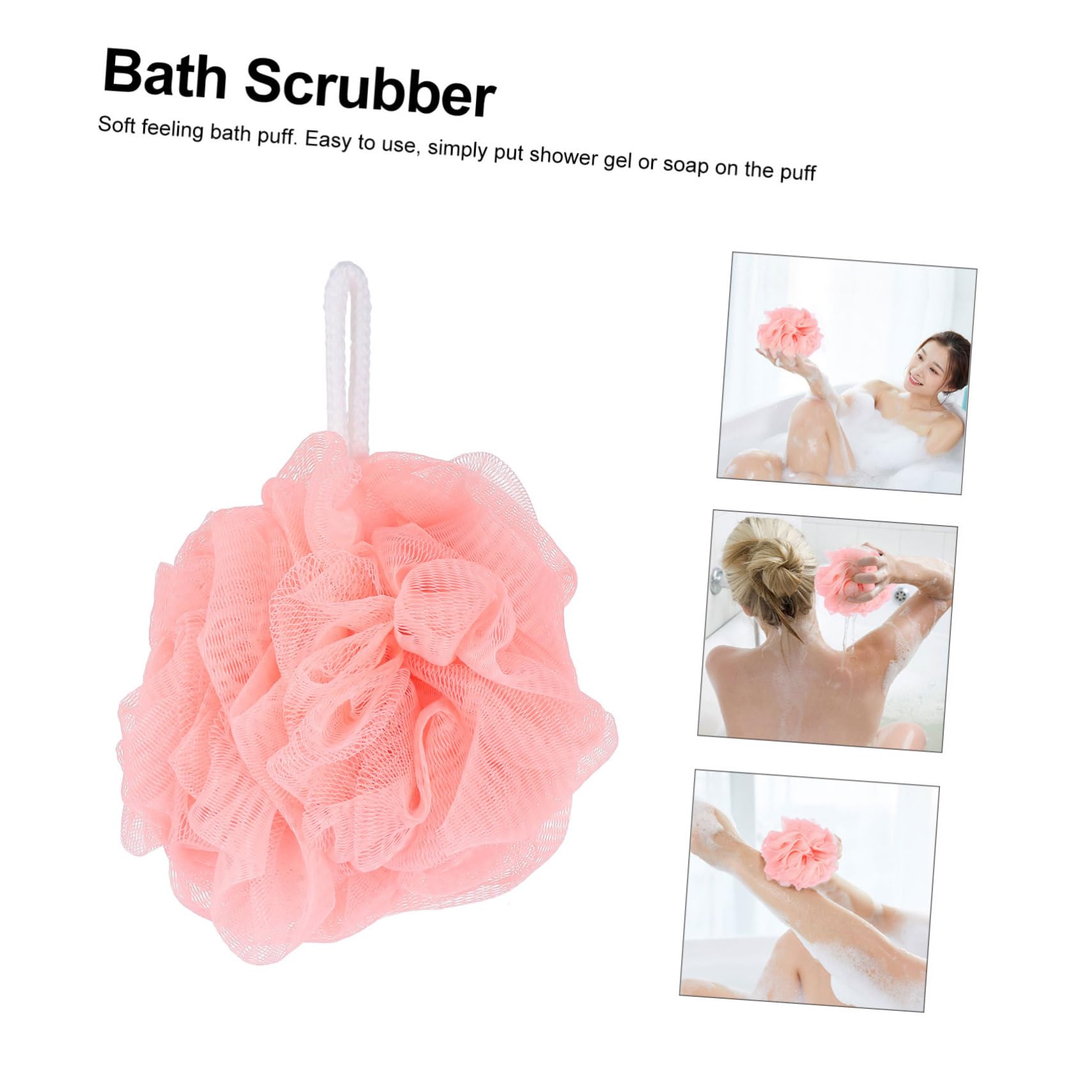Beavorty 2juegos Guante Exfoliante De Baño Esponja y Tira Para Espalda Para Cuidado Corporal y Limpieza Profunda Para Uso y Baño Material y Seguro Para Piel