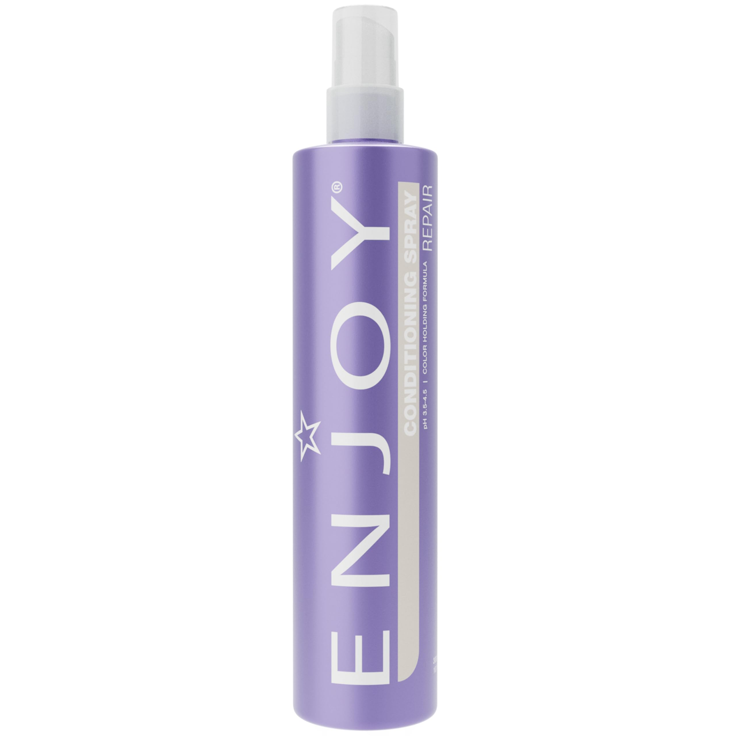 Enjoy Conditioning Spray, Leave-In Detangler, Hydrating and Strengthening Mist for All Hair Types, Frizz Control and Styling Reactivator, pH 3.5-4.5, 10.1 Fl Oz 10 Fl Oz (Pack of 1)