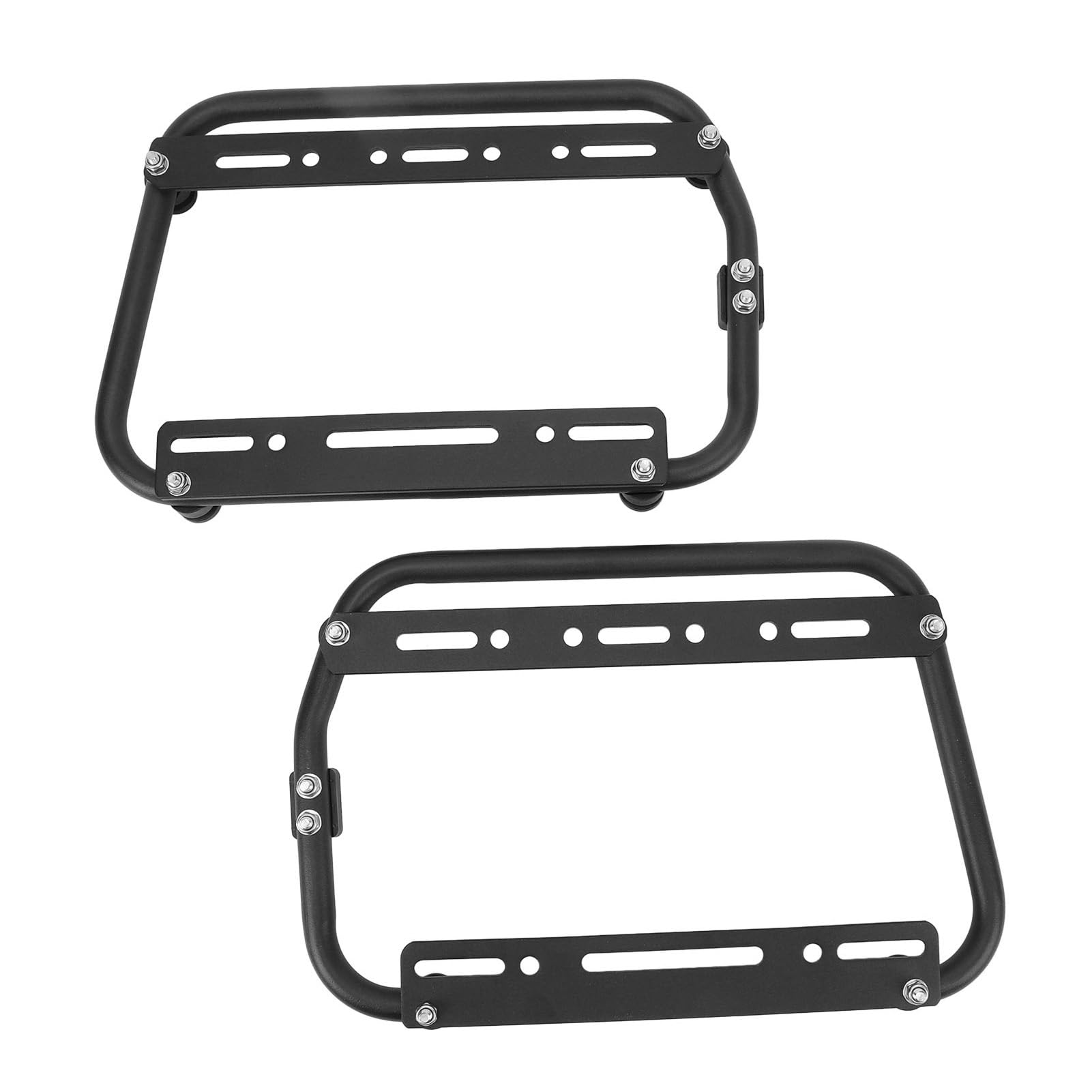 Generic Twarda Kufer Boczny do Motocykla 35L z Podwójnym Zamkiem i wodoodporną konstrukcją na bagaż Motocyklowy i Akcesoria (BLACK)