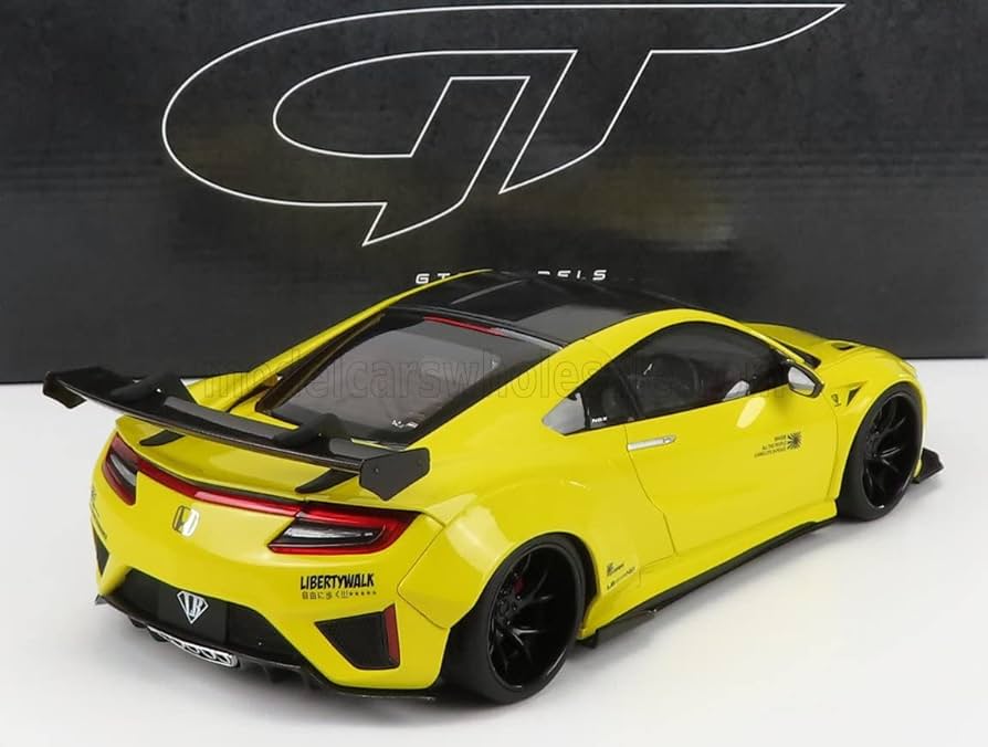 京商 GT SPIRIT 1/18 LB WORKS LBWK NSX Kyosho GT Spirit 1/18 LB WORKS Honda NSX Diecast Car Custom