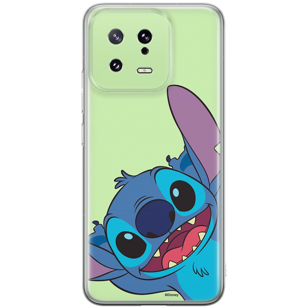 ERT GROUP mobile phone case for Xiaomi 13 original and officially Licensed Disney pattern Stitch 016 optimally adapted to the shape of the mobile phone, case made of TPU