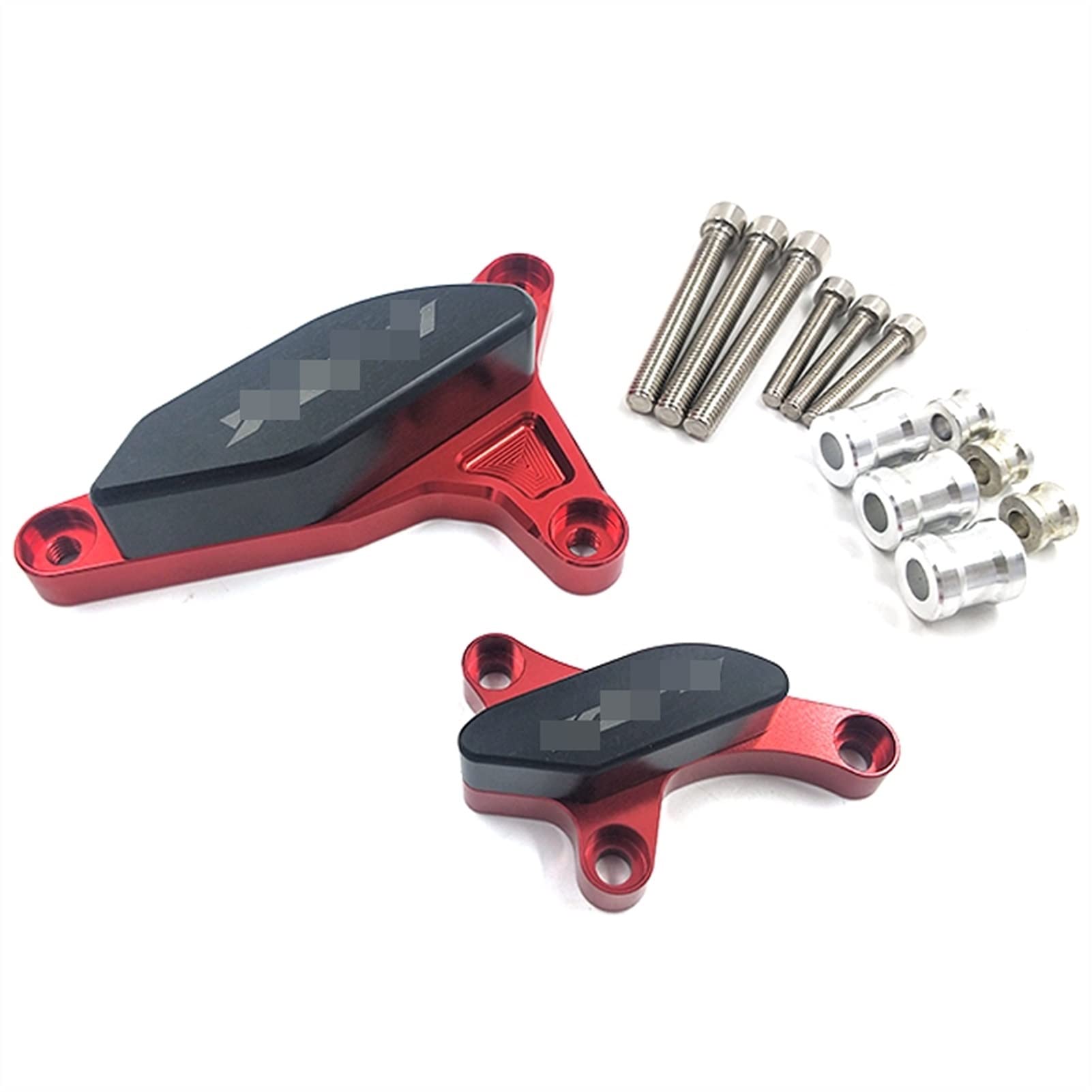 Curseurs De Protection Moteur Pour Yamaha YZF R1 2007-2008 - Aluminium 6061 T6 Et ABS, Couleur Argent