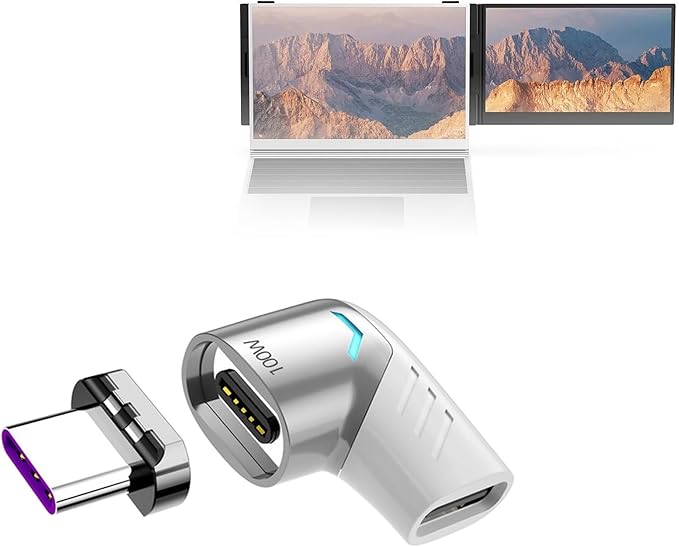Adaptador Magnético de Carga para Monitor Portátil