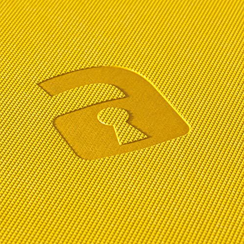 Vault X Premium Exo-Tec® Zip Binder - 4 Pocket Trading Card Album Folder - 160 Side Loading Pocket Binder For Tcg (Yellow) #TOP7