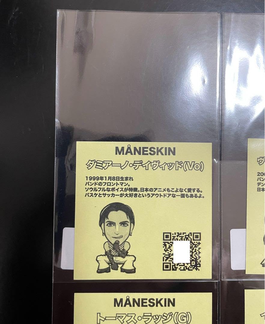 MANESKIN マネスキン　非売品ステッカー　コンプリート　モーネスキンシール Amazon.co.jp: MANESKIN マネスキン ステッカー コンプリート