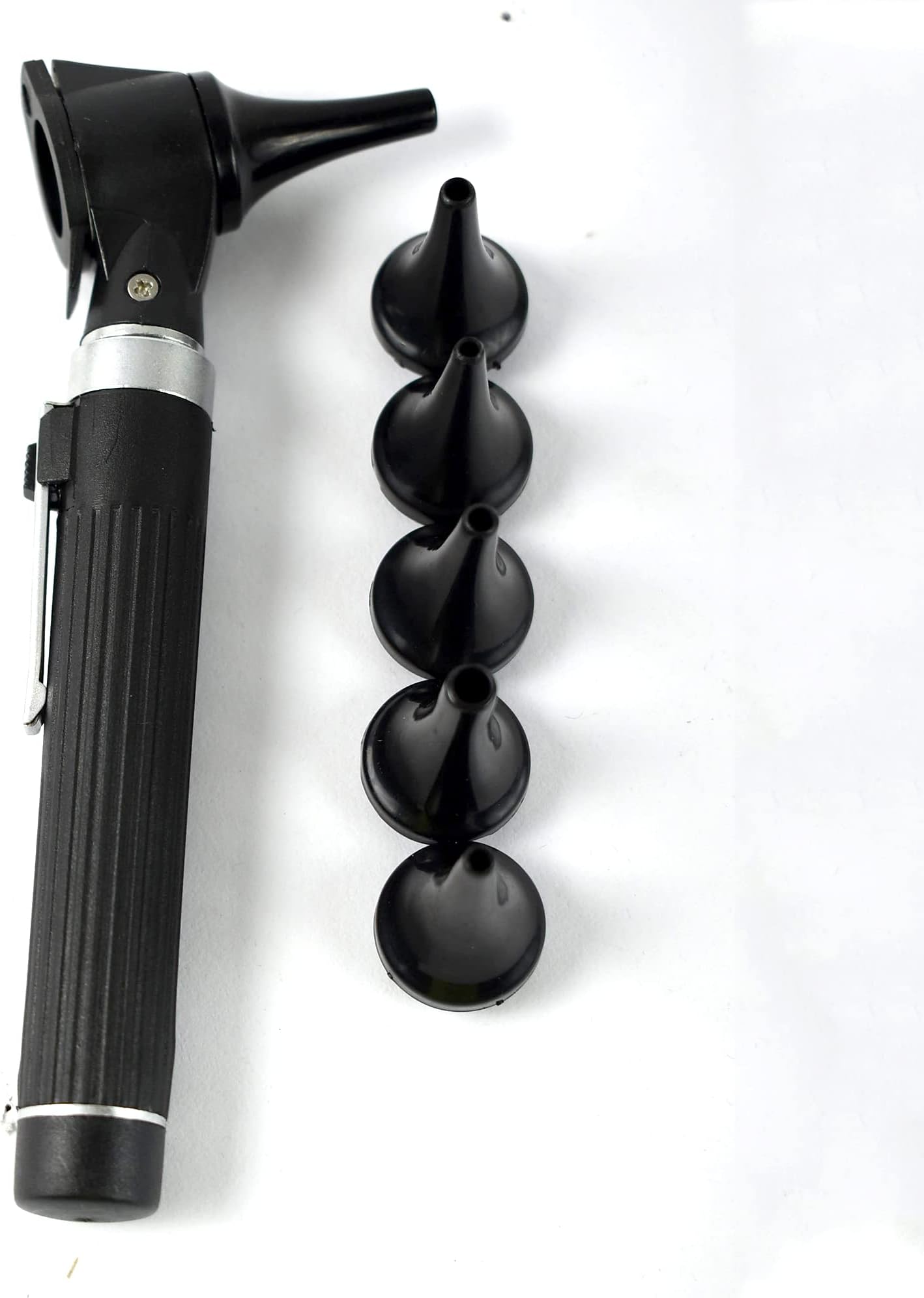 LED(white light) ear scope with battery handle, pocket otoscope for Doctors