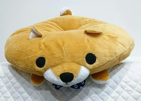 Amazon Co Jp 長男 豆太郎 豆しば三兄弟 どでかドーナツ 2 Big ドーナツ型 クッション 円座 ぬいぐるみ 柴犬 犬 いぬ タグ付 おもちゃ