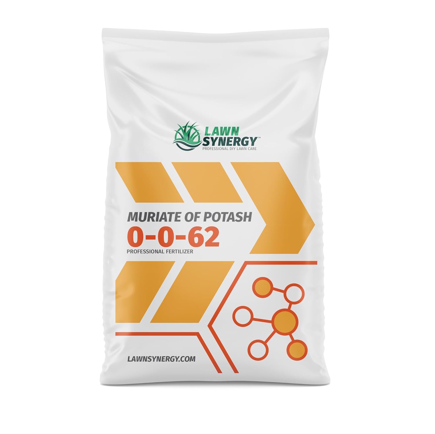 0-0-62 Muriate of Potash Plant & Lawn Fertilizer - Strengthens Cell Walls - 15lbs. - Covers 9,000 sqft