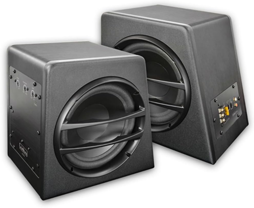 Active Subwoofer Box Reflex Subwoofer and Woofer Amplifier 2X 20 cm