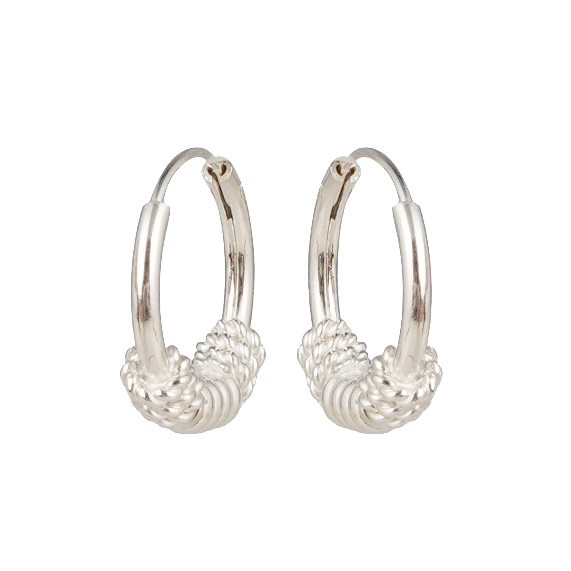 DHRUVS COLLECTION 925 Pure Silver Designer Baali/Earring 14MM (size) For Baby Girls, Baby Boys, Girls & Women (1 Year to 12 Years) (B097Q99W45) Amazon Price History, Amazon Price Tracker