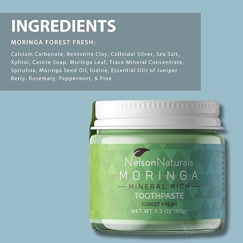 Miniatura 10 de Nelson Naturals Citrus Spice Blend Fluoride Pasta de dientes libre de 3.3 oz