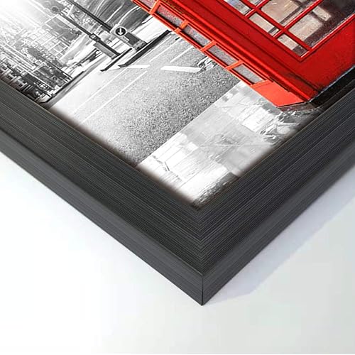 Miniatura 4 de Calenzana Juego de 3 marcos de fotos de 11 x 17 pulgadas, marco de fotos para galería de pared para póster de 11 x 17 pulgadas, color negro