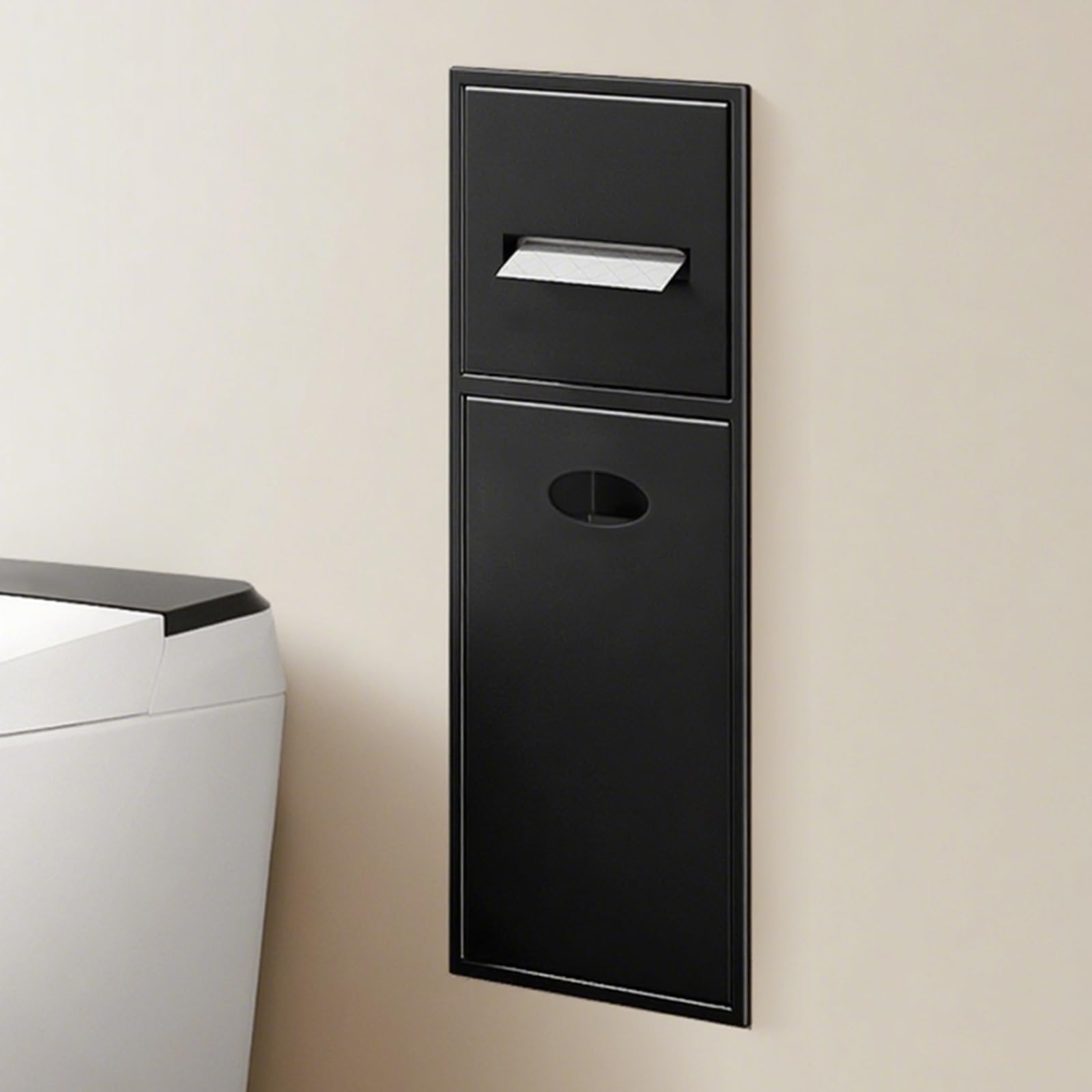 Étagère Murale encastrée Acier Inoxydable niche de rangement salle de bain