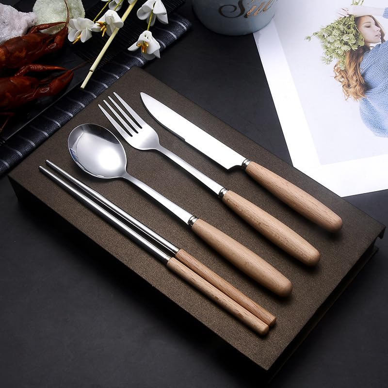 Set Cuchillos Cocina 16 Piezas Acero Inox Brown miniatura 7