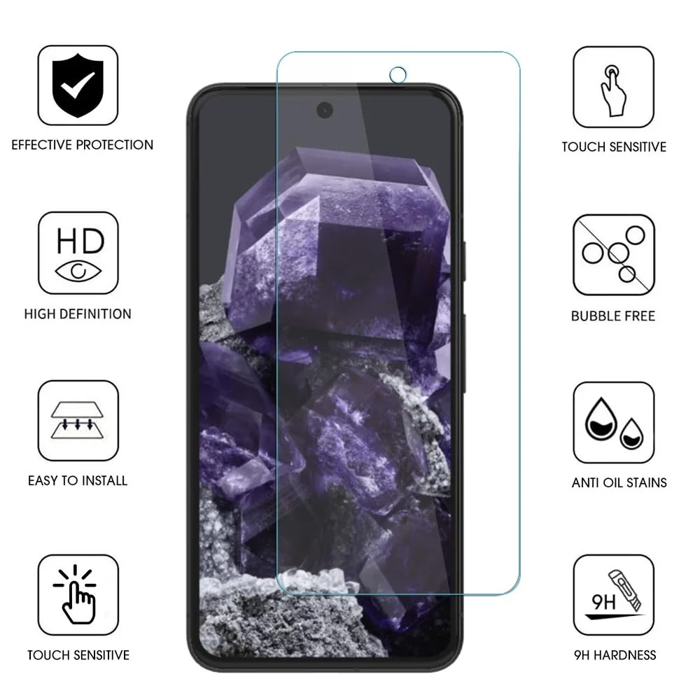 3 Films De Protection écran Pour Google Pixel 4a - Marque Kwmobile - Anti-rayures Et Chocs - Facile à Poser