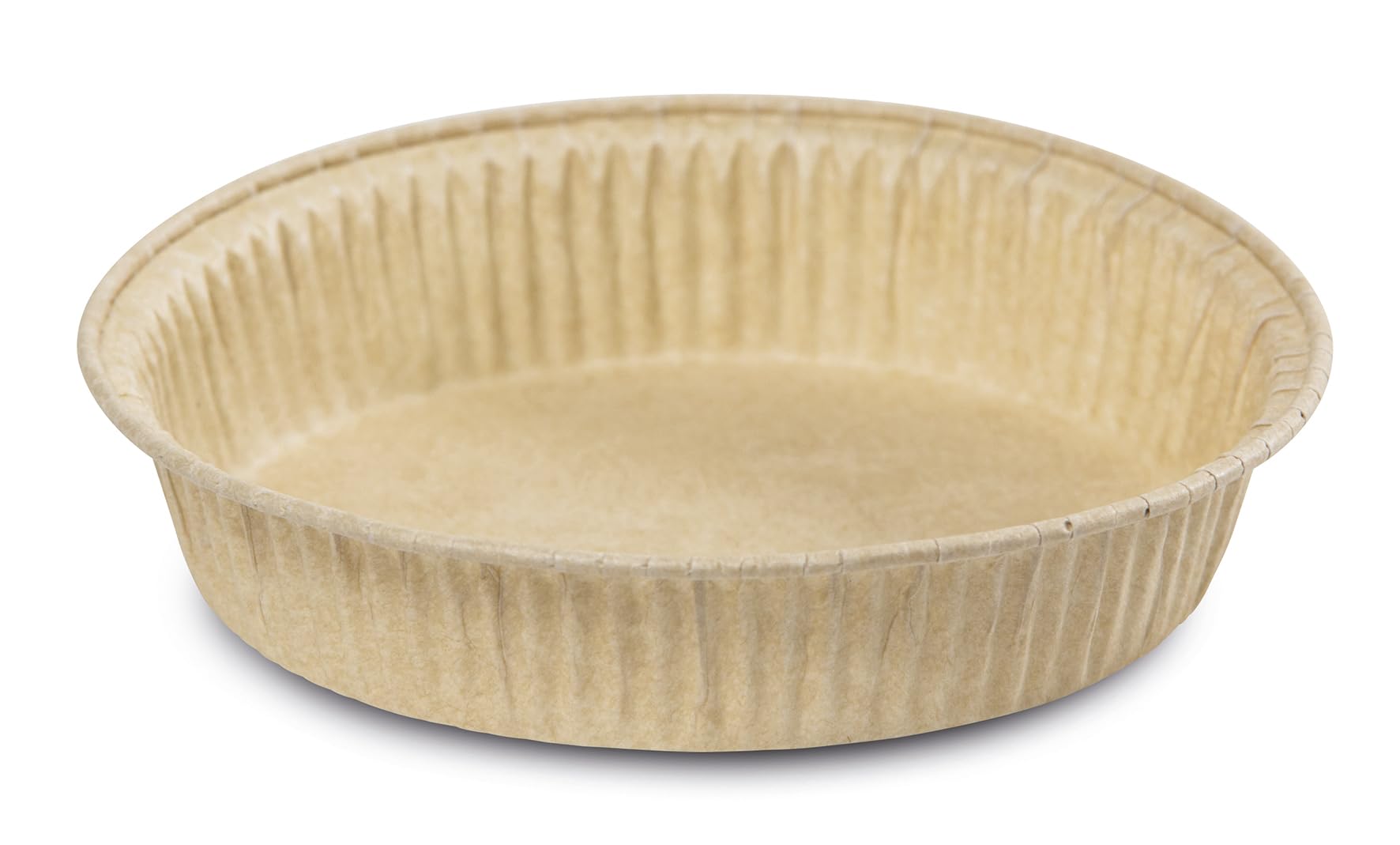 Guardini, 4 x Disposable Round Mould for Air Fryer, Made of Non-Stick Paper, Diameter 19 x 3.8 cm, Beige