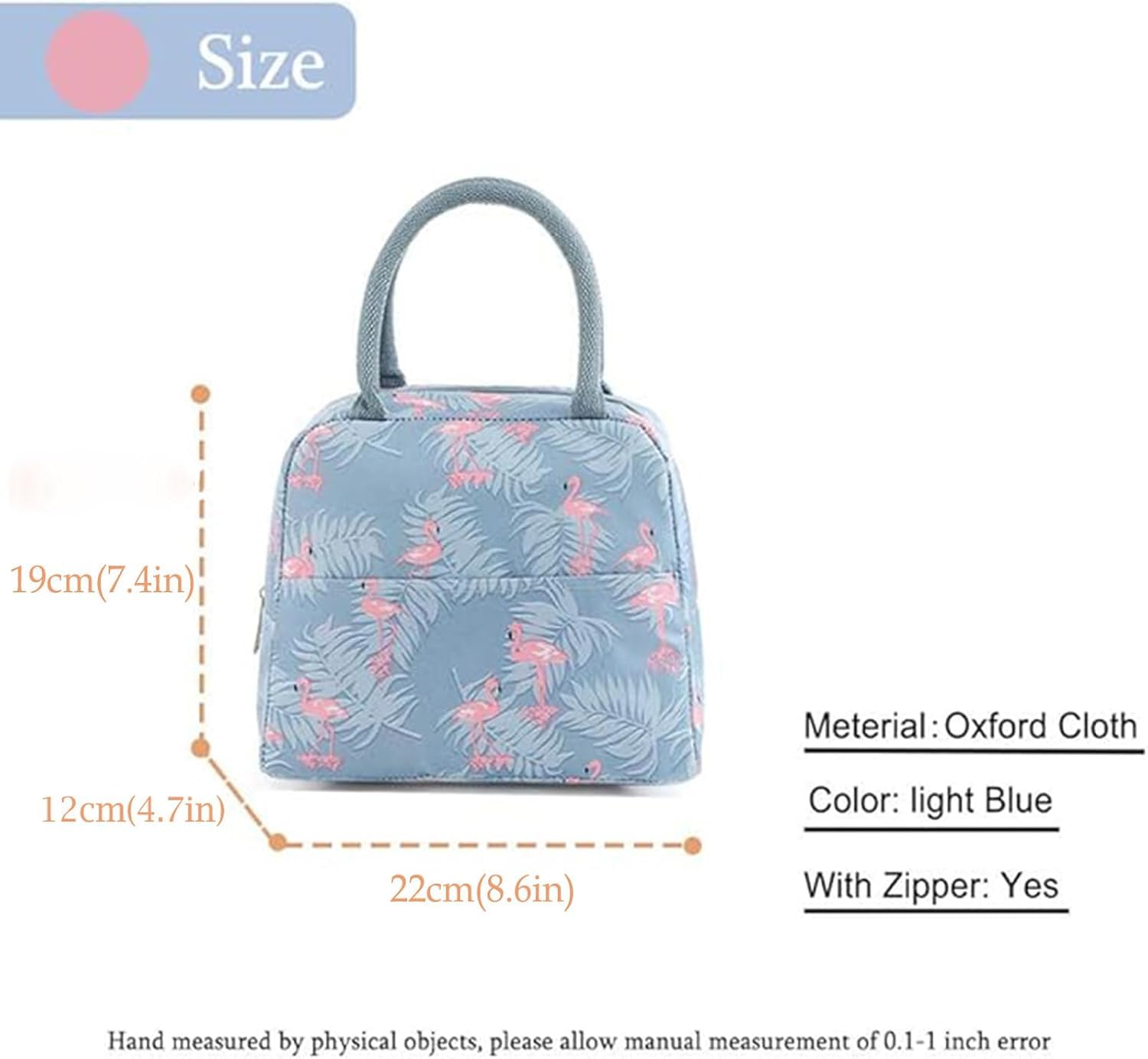 Lunch Bags for Women Insulated Lunch Bags Adults Cooler Bag Water-Resistant Thermal Leak-Proof Lunch Organizer for Children Girls Men Work Picnic - Image 4