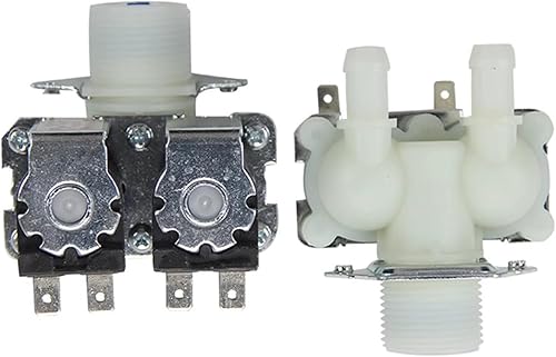 Miniatura 2 de Válvula de entrada de doble cabezal de repuesto FPS-180A 1 en 2 hacia fuera Válvula solenoide para LG/Midea/Little Swan/Haier Cilindro Lavadora