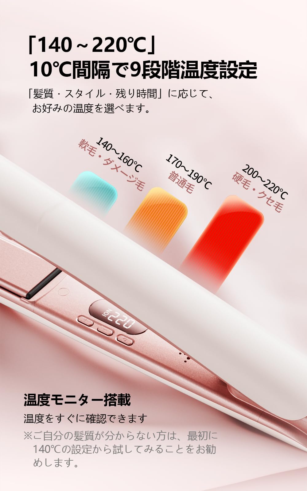 Amazon | Akiracosme ヘアアイロン ストレート 25mm ストレートナー