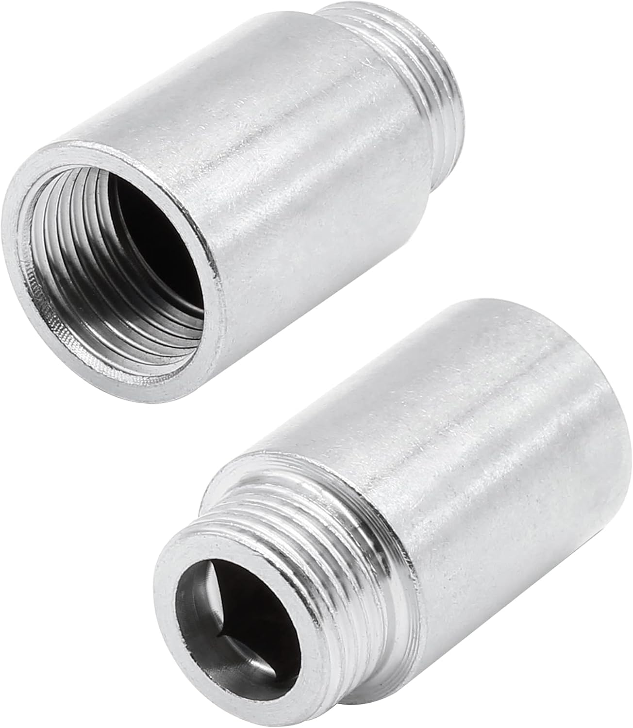 Cionyce 2PCS Shower Head Coupler 1/2PT Male to 1/2PT Female