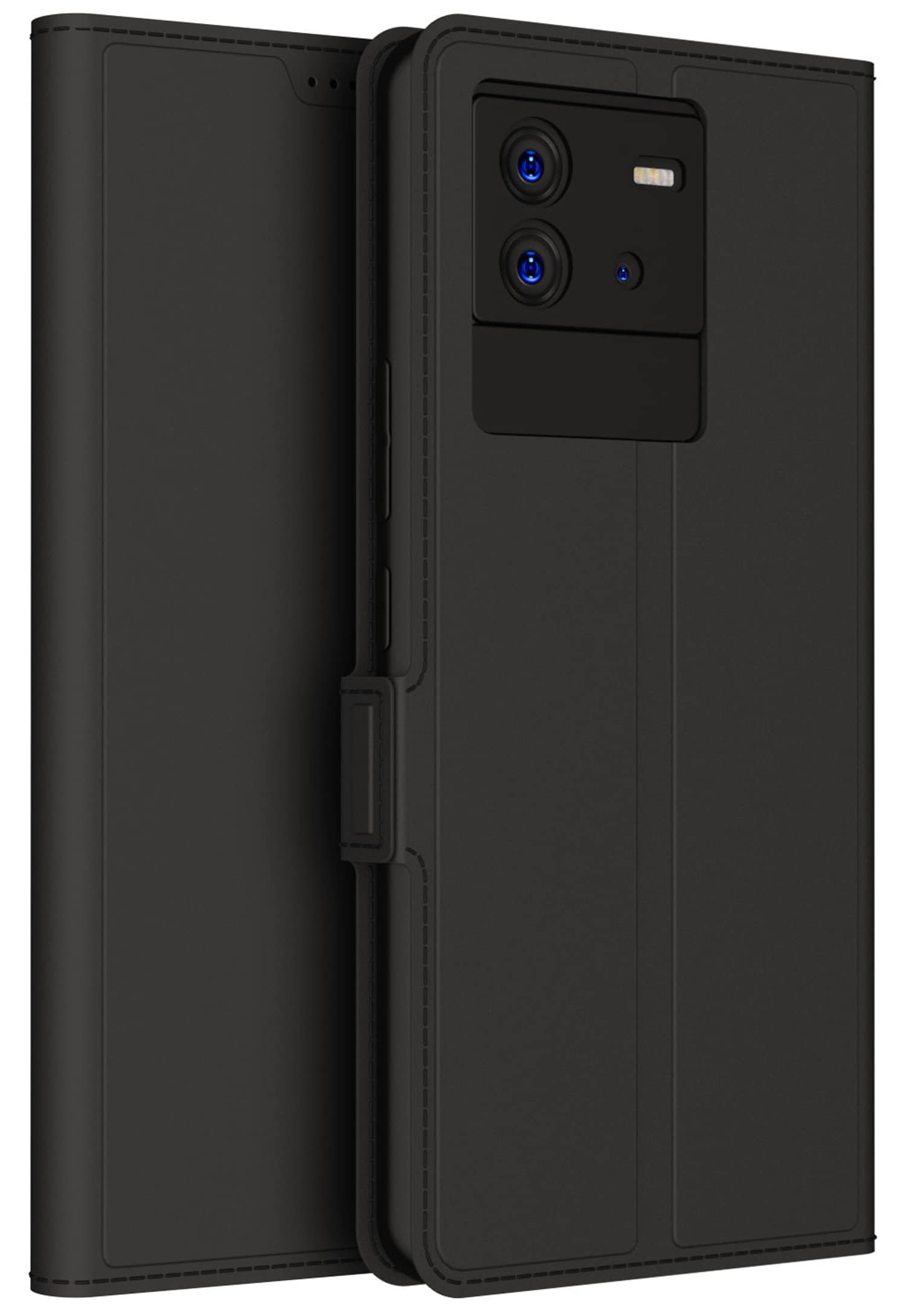 Kapa Noble Slim Magnetic Leather Flip Case Cover for IQOO Neo 6 (5G), Magnetic and Card Holder Stand Leather Flip Wallet Case (Black) (B0BDYSHS1N) Amazon Price History, Amazon Price Tracker