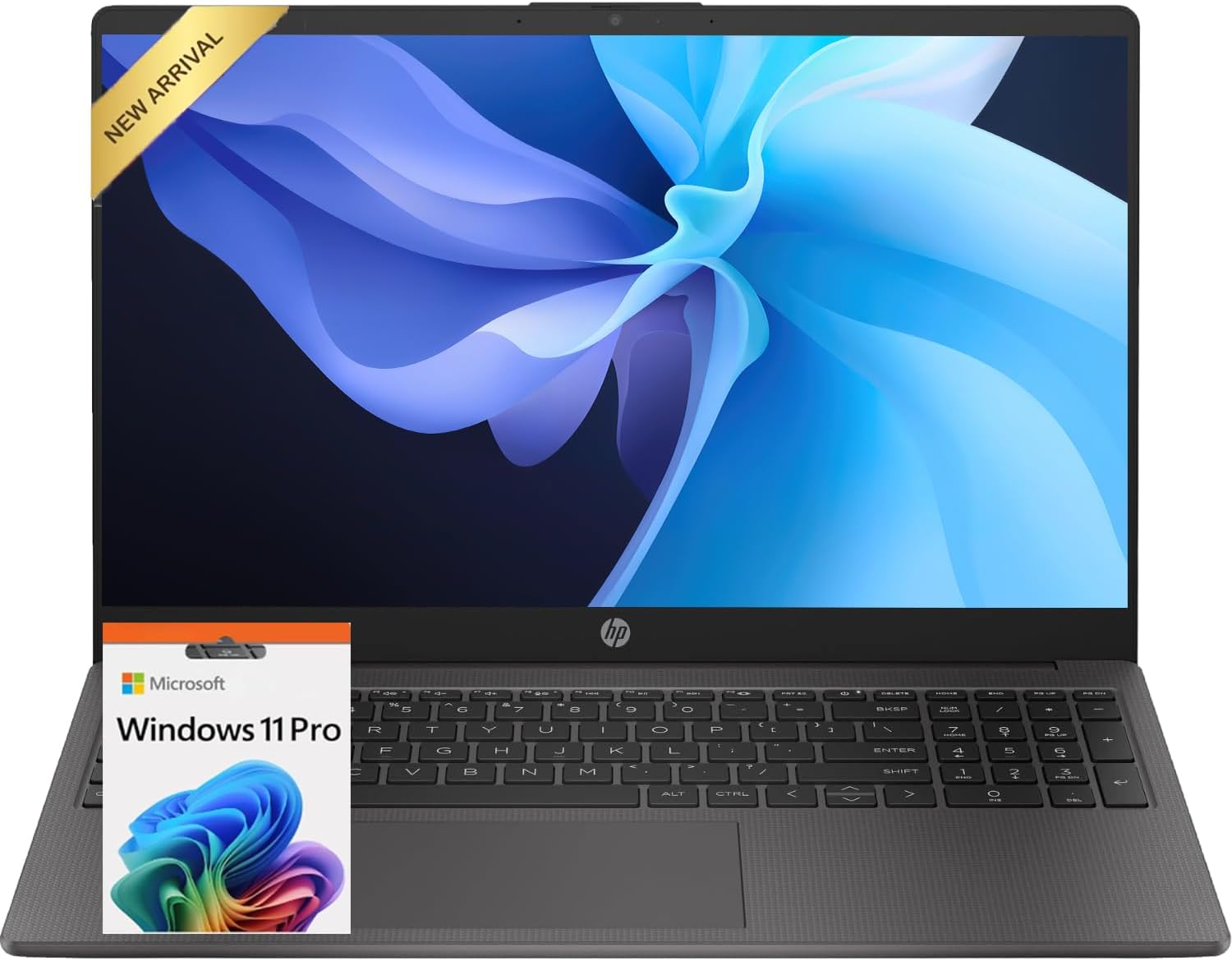 HP 255 G10 Business Laptop for Home or Work, 32GB RAM, 1TB SSD, Ryzen 5 7530U, 15.6" Full HD, HDMI, USB-C, Windows 11 Pro with Office 365 for The Web, w/o Mouse, 2026 Edition,