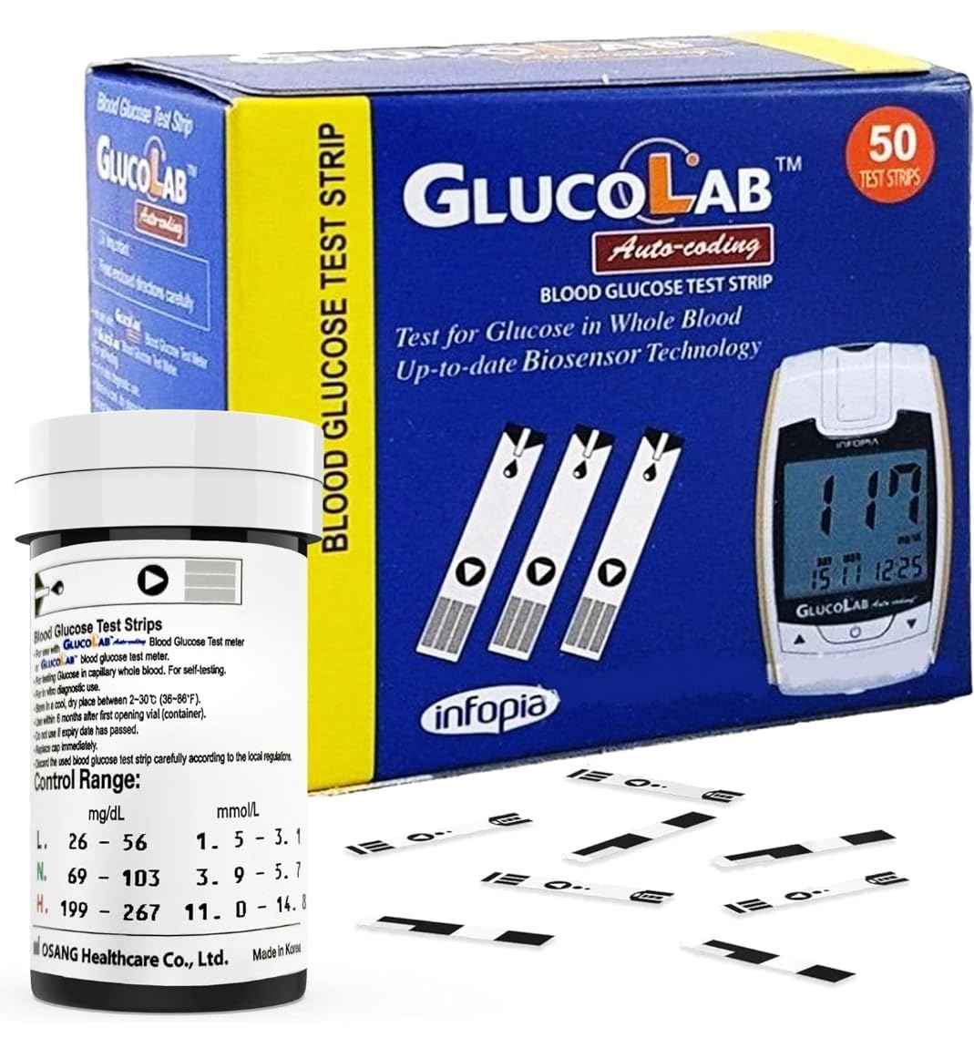 Compatible with Glucolab 50 Test Strips-image-4