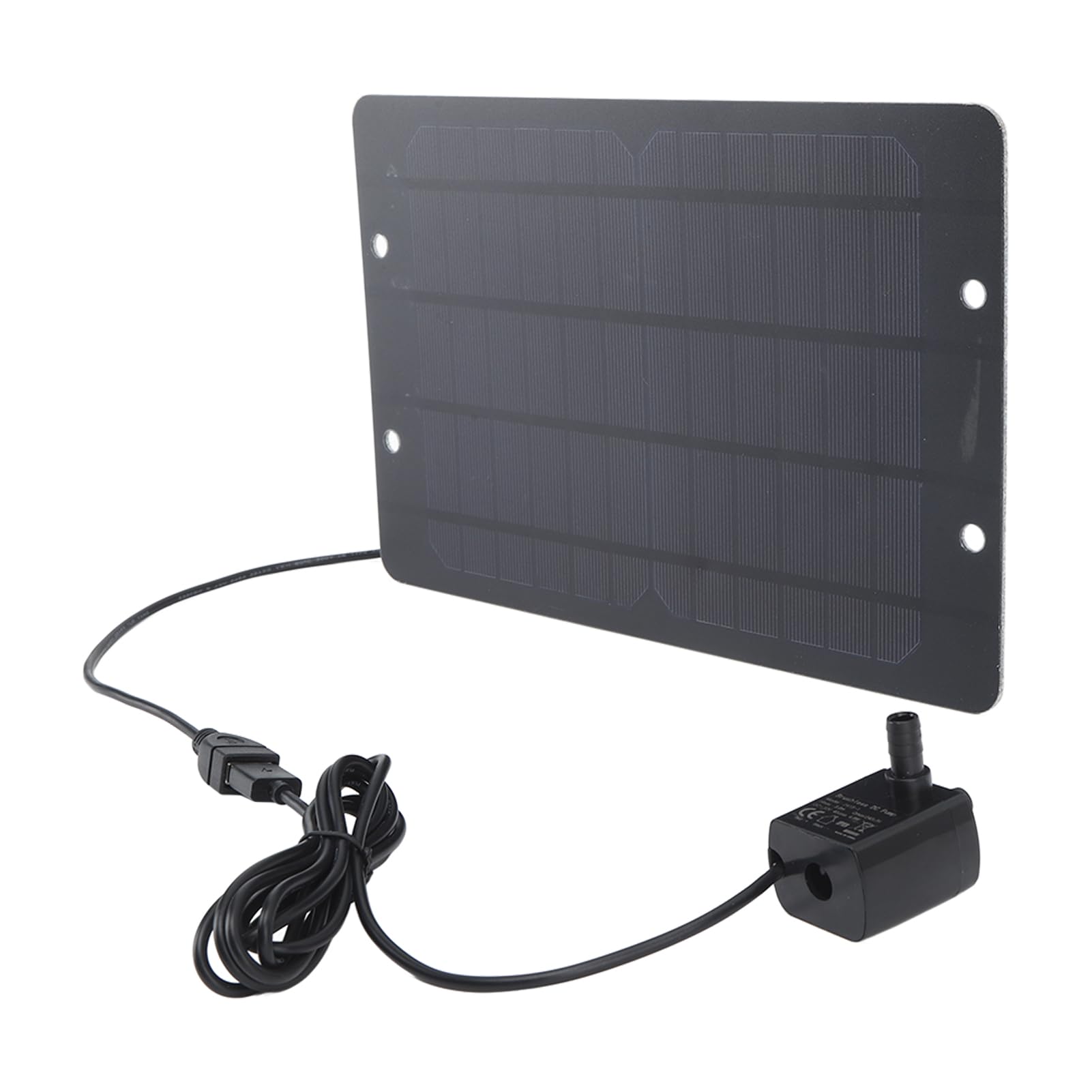 Pompa ad acqua solare per esterni, portata 240 l/h