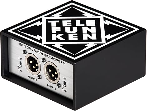 TELEFUNKEN Elektroakustik TDP-2 Dual Passive Direct Box