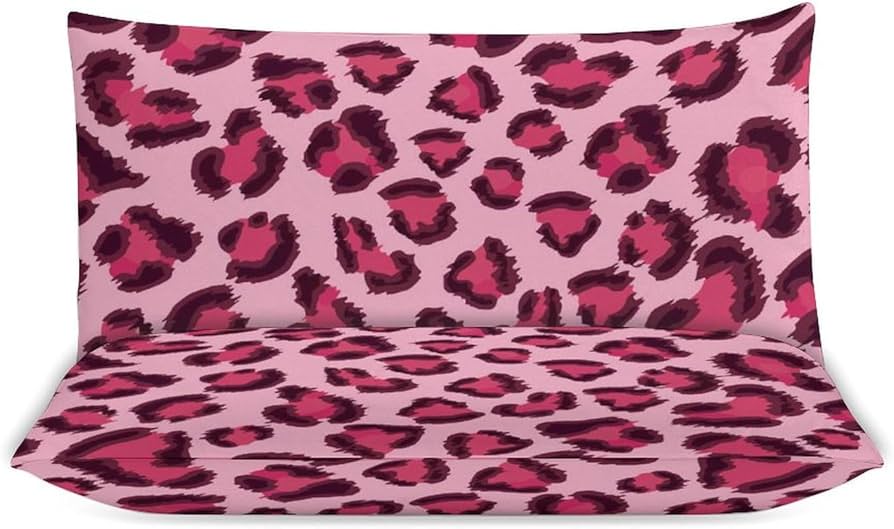 Amazon｜布団カバー 3点セット レオパード柄 豹柄 ヒョウ柄