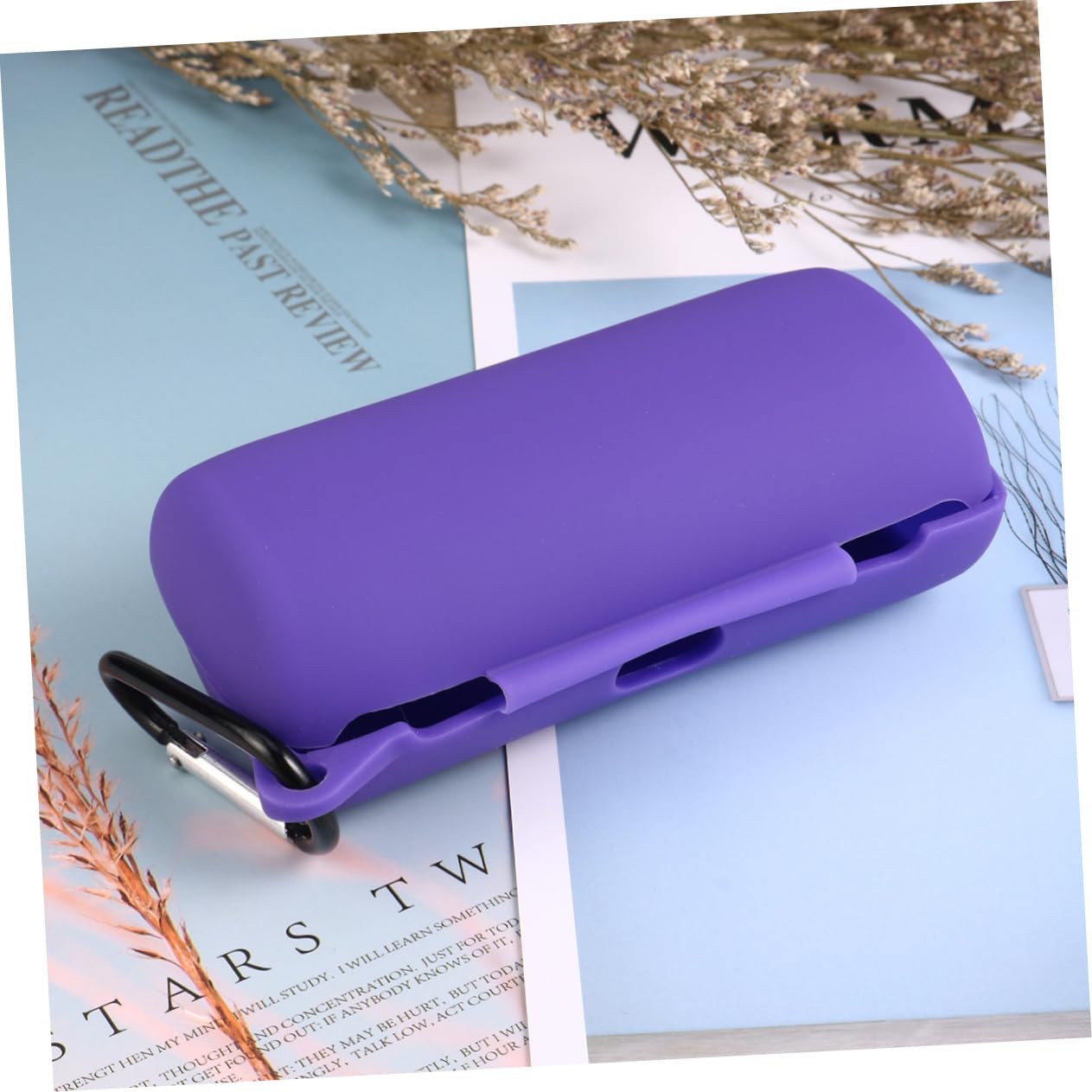 BESTonZON Cuffie Per Esercizi Scatola Da 3 Pezzi Copertura Degli Auricolari Senza Fili Wireless Sugli Auricolari Cuffie Wireless Sopra L'orecchio Viaggiare Viola,porpora Custodia Difficile