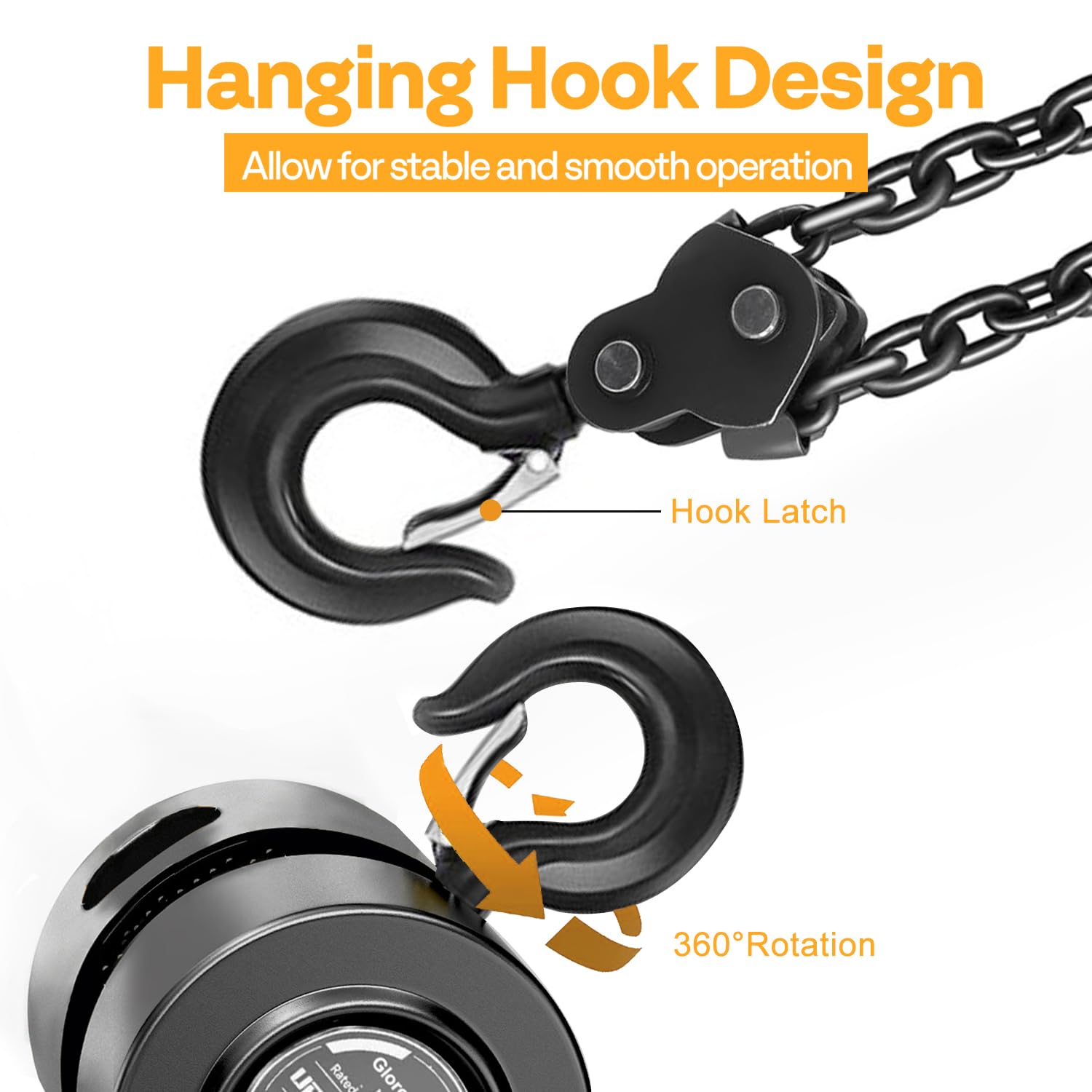 2 Ton Hand Chain Hoist - Heavy Duty Lifting -7 2 Ton Hand Chain Hoist - Heavy Duty Lifting -7