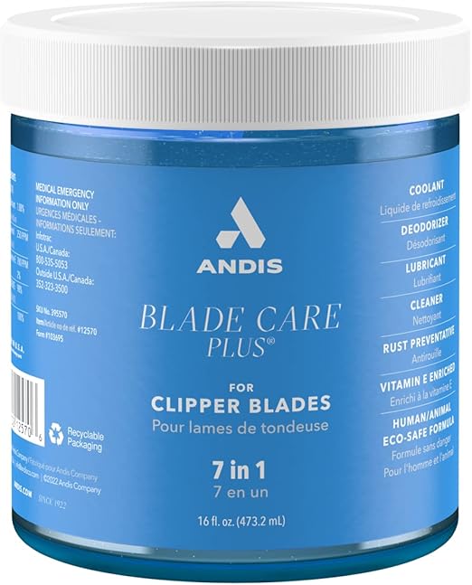 Andis Blade Care Plus Dip Jar, 16 oz