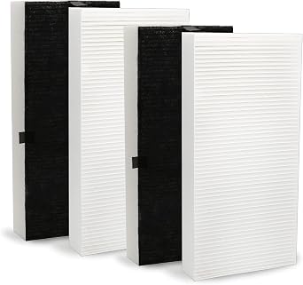 4 Pack Filter Replacement for FRF102B, Compatible with Filter U HRF201B Compatible with HHT270, HHT290 Series