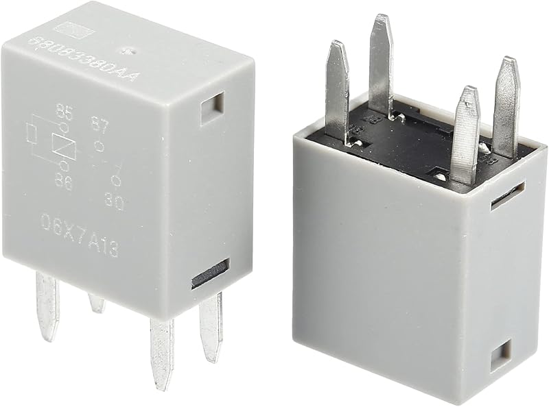 Relé de potência automotivo 4 pinos X AUTOHAUX 12 V 35 A para farol de neblina – 2 unidades