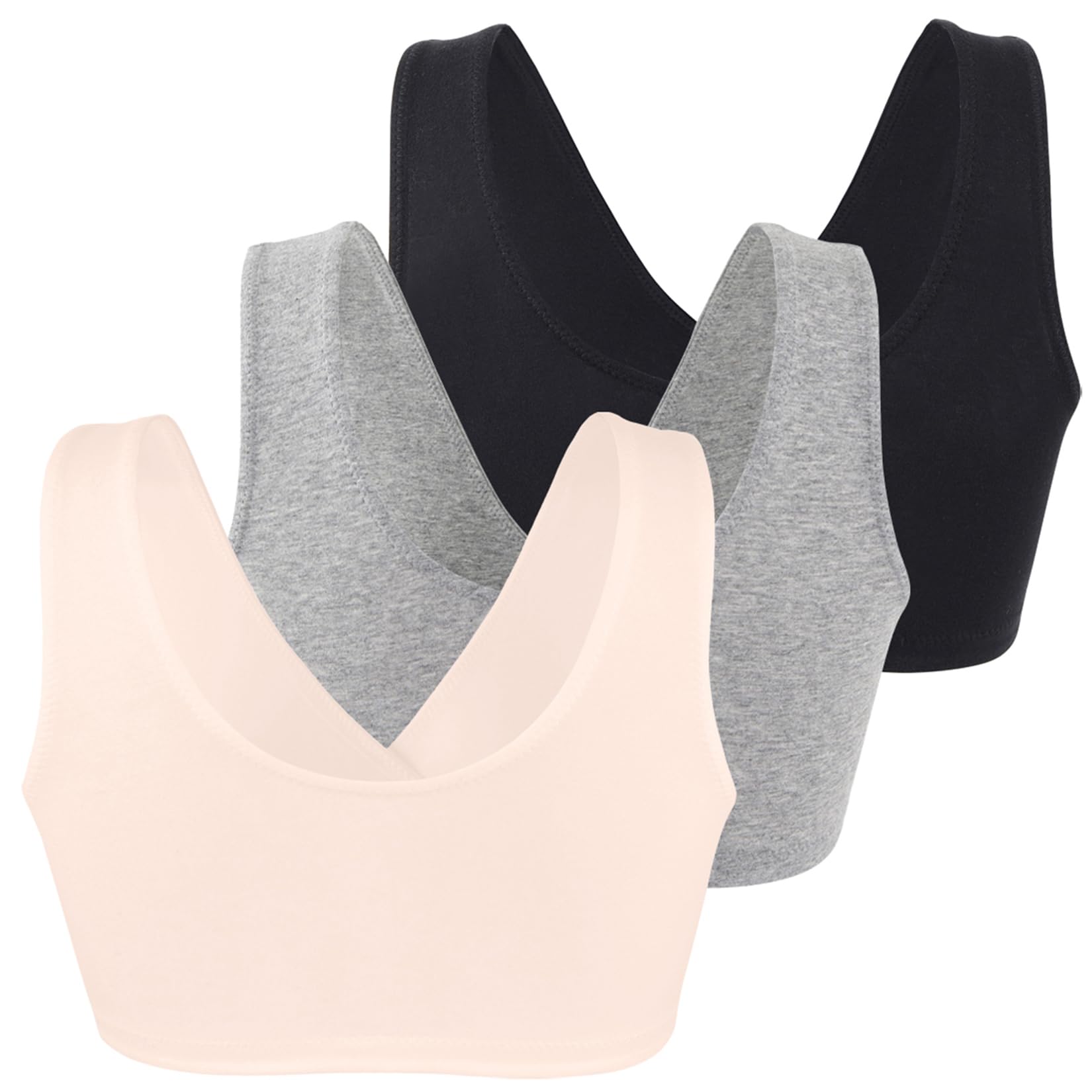 Soutien-gorge d'allaitement de maternité – Soutien-gorge de sommeil en coton doux pour la grossesse et l'allaitement | Design confortable sans armatures