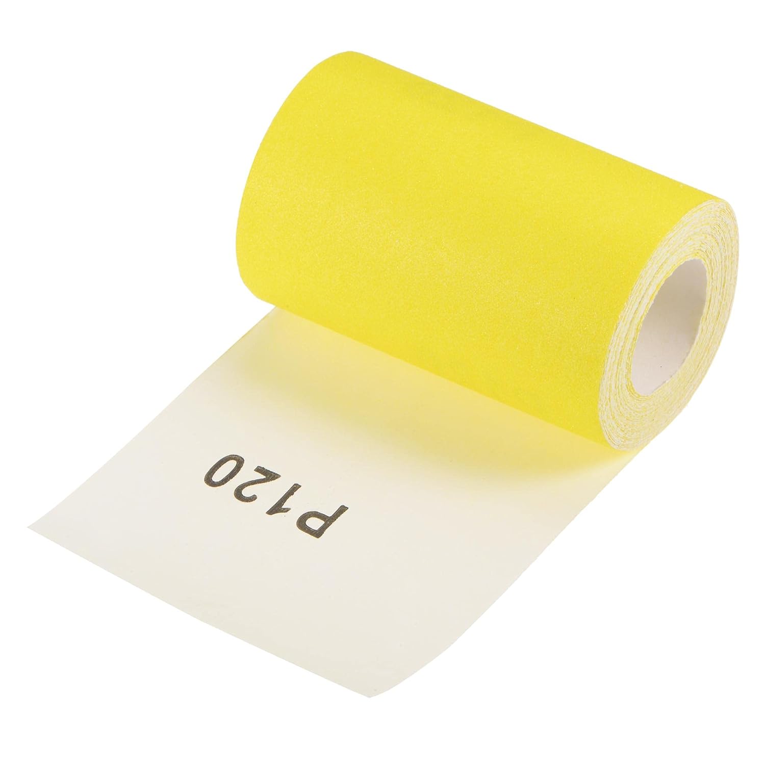 uxcell Sandpaper Roll 120 Grit 3 3/5" x 5 1/2" Yard Aluminum Oxide