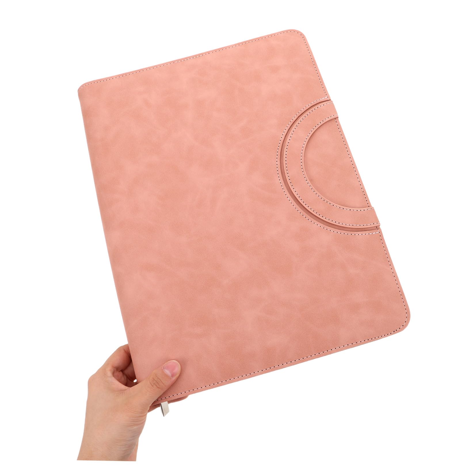 Organizzatore per Famiglie e Studenti, per Emergenze e Traslochi in Pelle di Documenti di Viaggio Multifunzionale in Pu con Cerniera, Borsa Porta Documenti A4 Resistente
