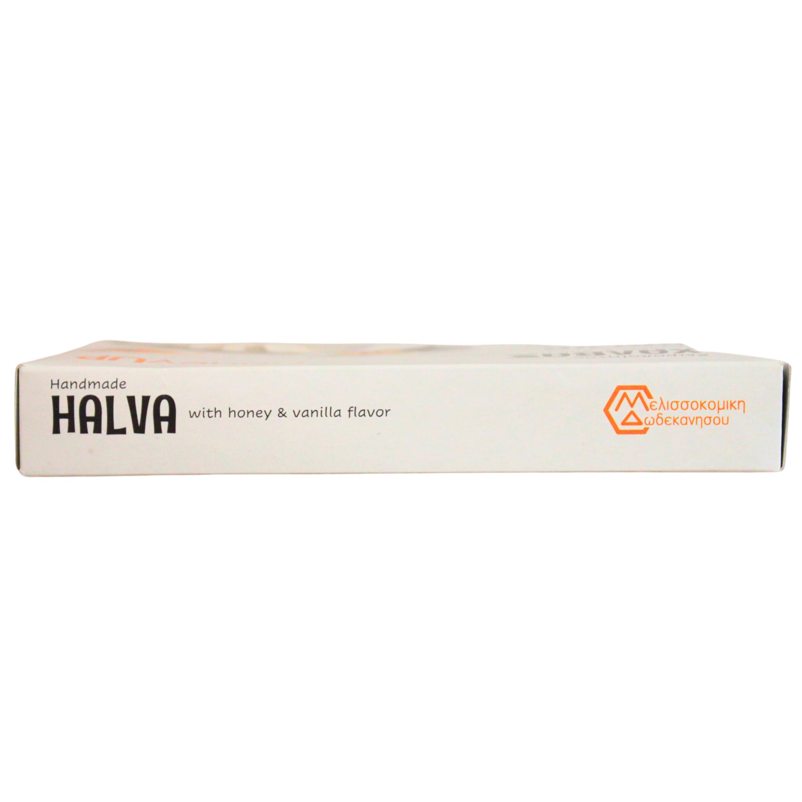 HoneyUp Halva Griego con Miel y Vainilla, Pack 2 x 200 g (400 g) – Postre Tradicional Artesanal con Tahini, Natural, Vegano y Nutritivo