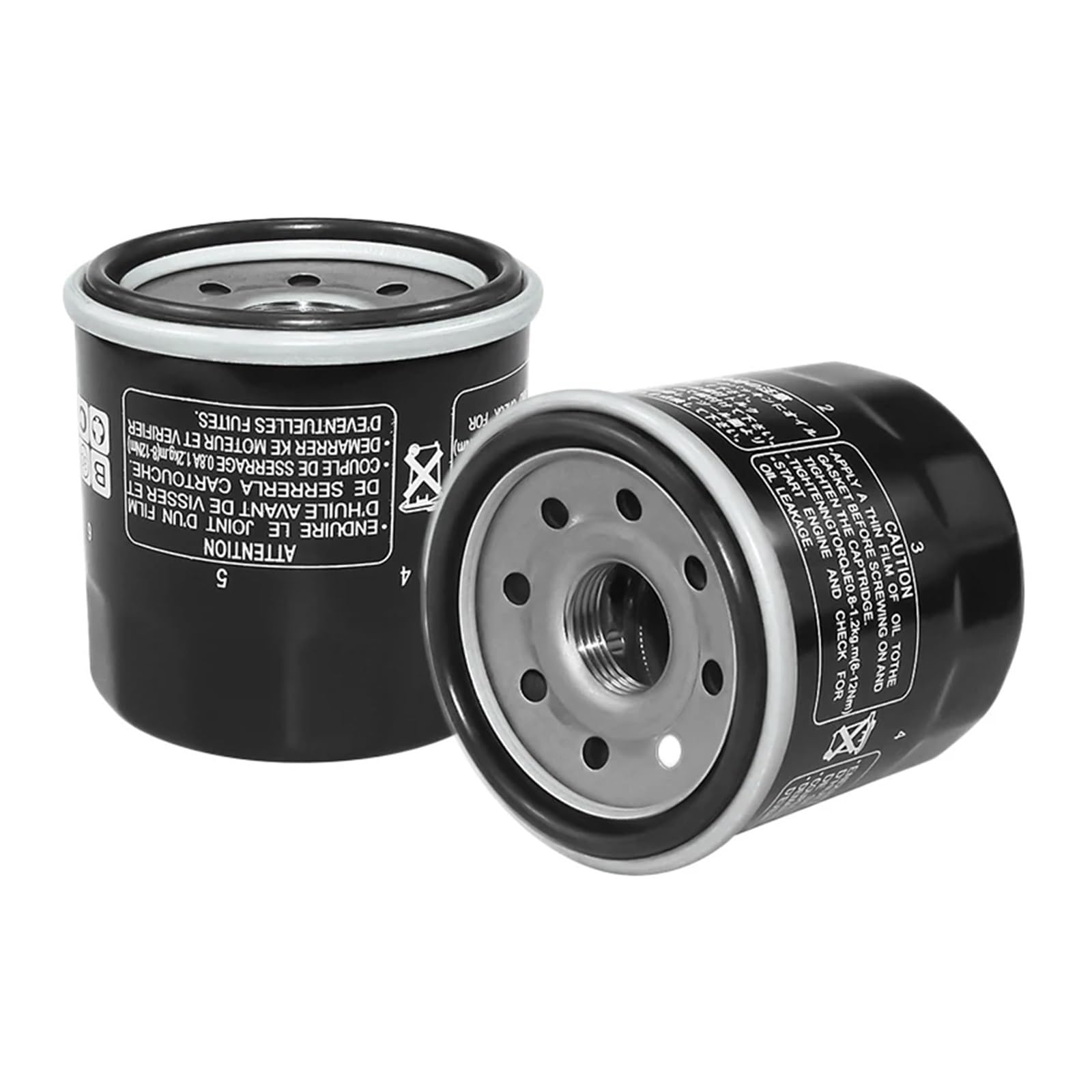Filtr oleju motocyklowego do YZF R1 R1S R1M R3 R6 FZ6 S2 do F.az,er 600 FZ6R FZ6S FZ6N FZ1 do F.az,er 1000 FZ1N FZ1S Diversion 600 XJ6(Black 2)