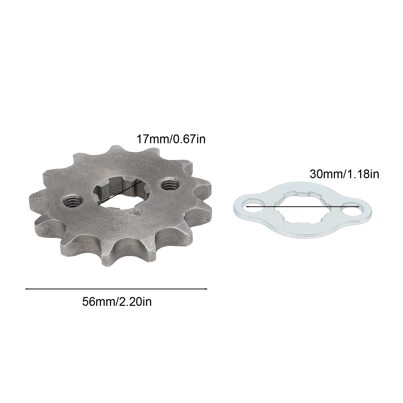 Pignon Moteur Avant Moto Chaîne 428 13T - Acier Pour TaoTao 50cc-160cc ATV Quad