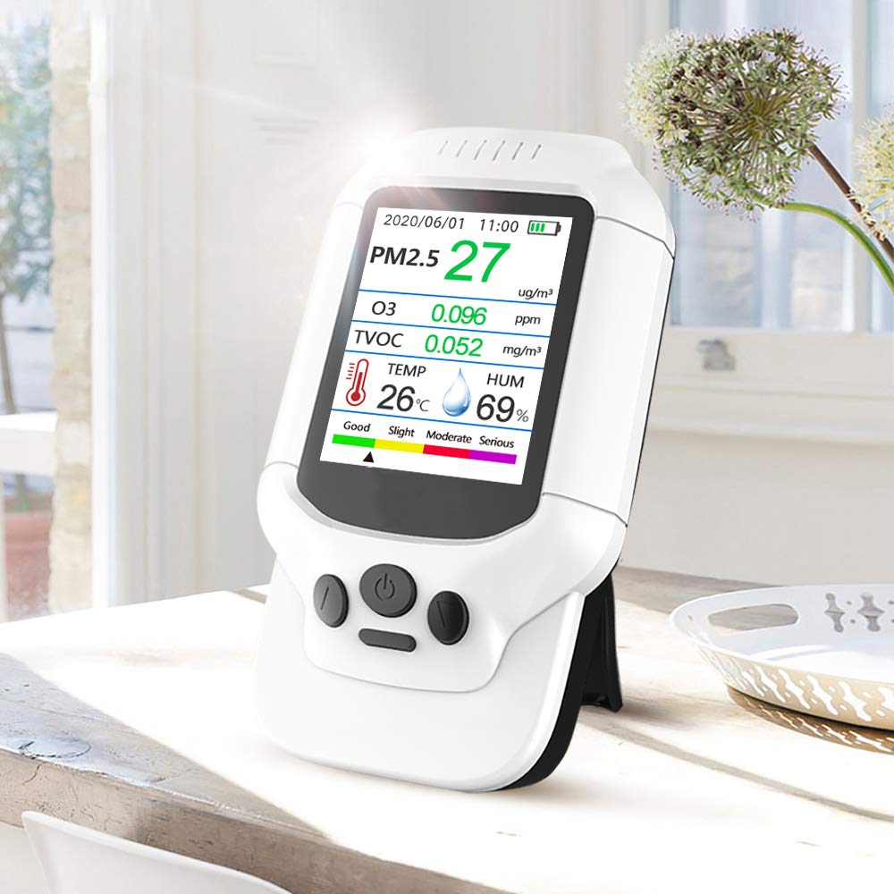 Neuer tragbarer Ozondetektor, multifunktional, intelligent, O3-Ozonmessgerät, Gassensor-Analysator